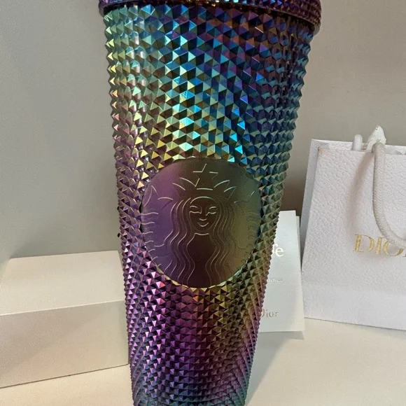 Starbucks NWT Multicolor Studded Tumbler - Picture 2 of 3
